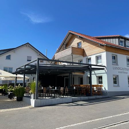 Landgasthaus Zum Kreuz Gbr 阿尔高伊的伊斯尼 外观 照片